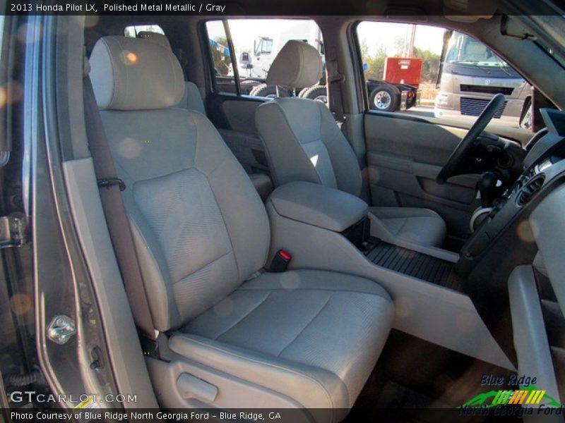 Polished Metal Metallic / Gray 2013 Honda Pilot LX