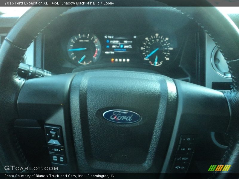 Shadow Black Metallic / Ebony 2016 Ford Expedition XLT 4x4