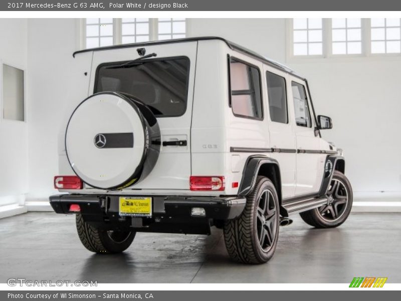 Polar White / designo Black 2017 Mercedes-Benz G 63 AMG