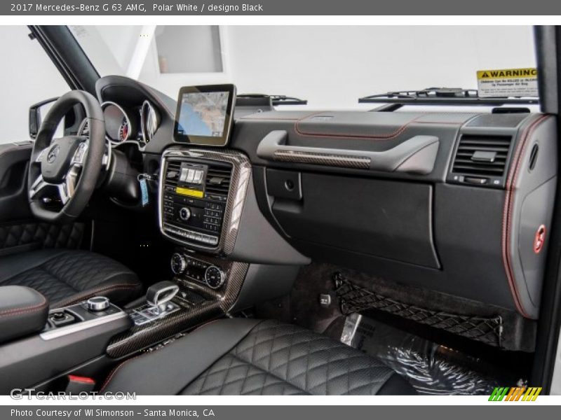 Polar White / designo Black 2017 Mercedes-Benz G 63 AMG