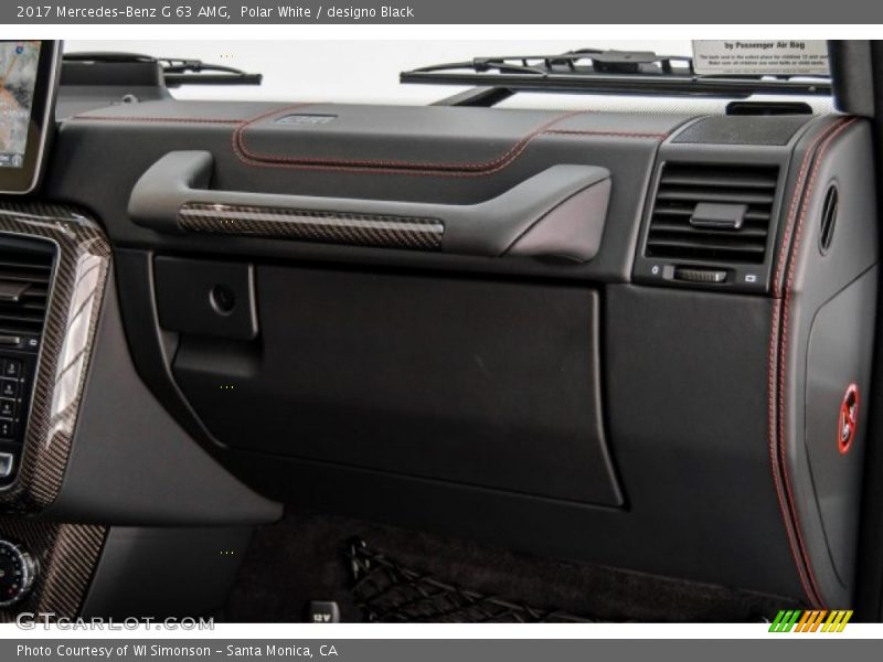 Polar White / designo Black 2017 Mercedes-Benz G 63 AMG