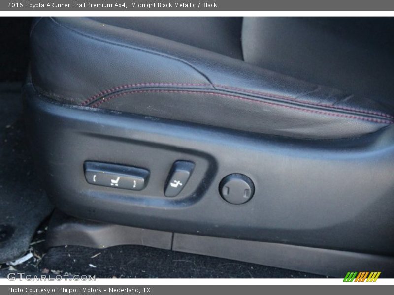 Midnight Black Metallic / Black 2016 Toyota 4Runner Trail Premium 4x4