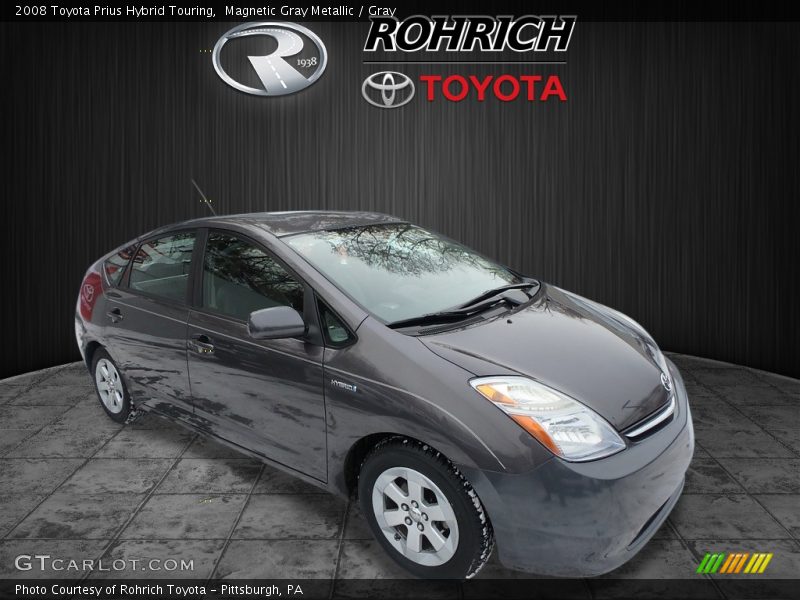 Magnetic Gray Metallic / Gray 2008 Toyota Prius Hybrid Touring