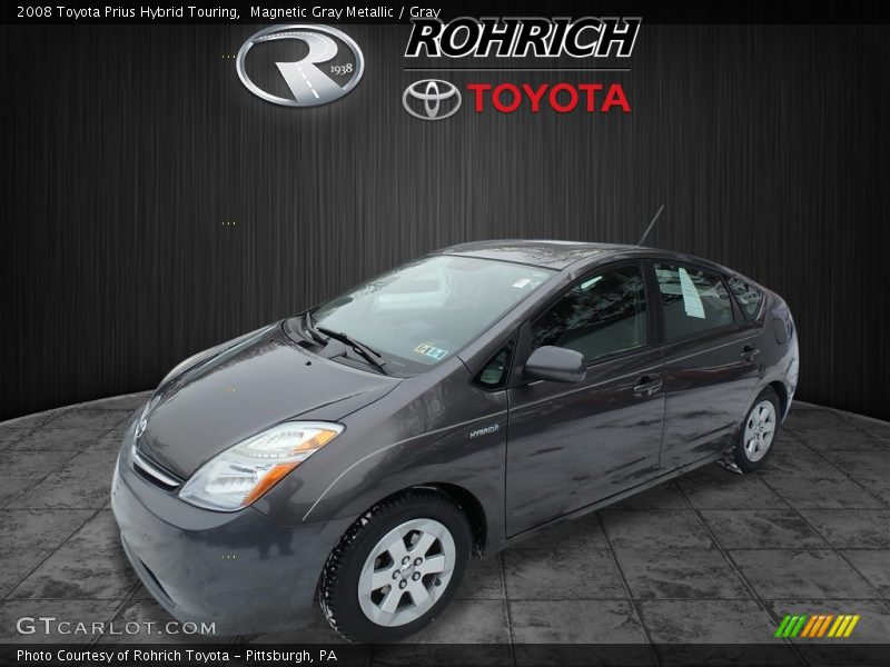 Magnetic Gray Metallic / Gray 2008 Toyota Prius Hybrid Touring