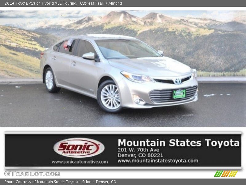 Cypress Pearl / Almond 2014 Toyota Avalon Hybrid XLE Touring