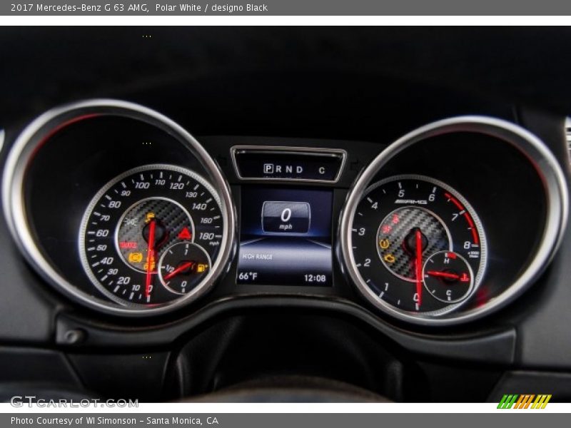 Polar White / designo Black 2017 Mercedes-Benz G 63 AMG