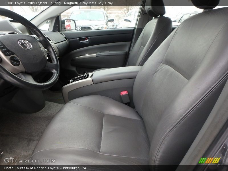 Magnetic Gray Metallic / Gray 2008 Toyota Prius Hybrid Touring