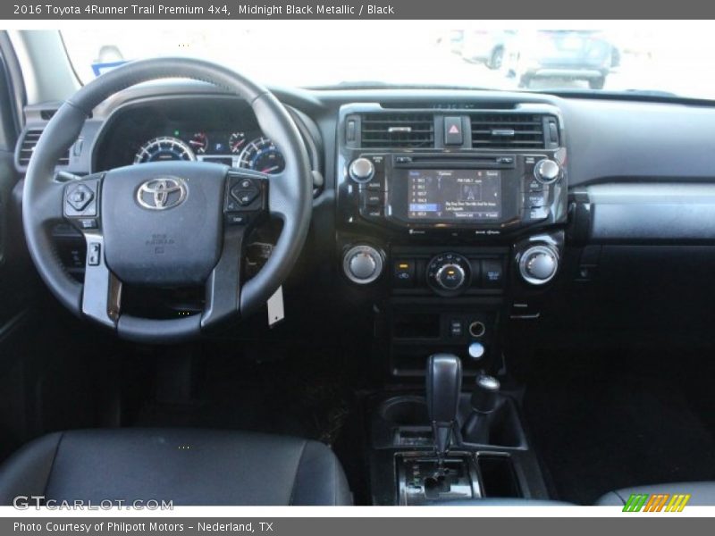 Midnight Black Metallic / Black 2016 Toyota 4Runner Trail Premium 4x4