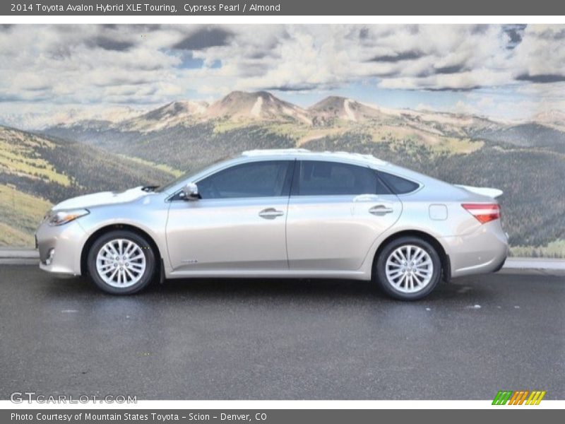 Cypress Pearl / Almond 2014 Toyota Avalon Hybrid XLE Touring