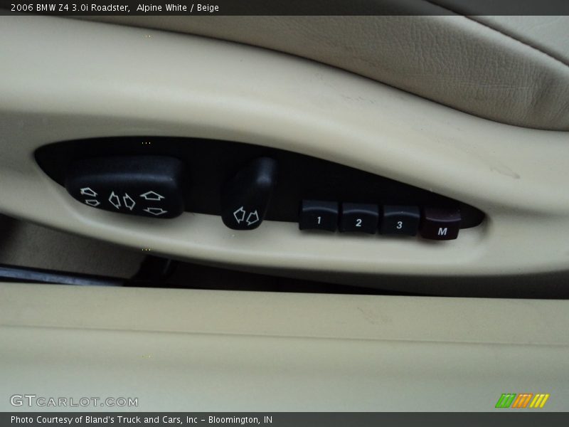 Alpine White / Beige 2006 BMW Z4 3.0i Roadster