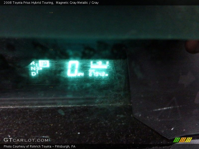 Magnetic Gray Metallic / Gray 2008 Toyota Prius Hybrid Touring