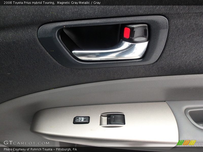Magnetic Gray Metallic / Gray 2008 Toyota Prius Hybrid Touring