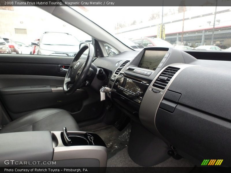 Magnetic Gray Metallic / Gray 2008 Toyota Prius Hybrid Touring