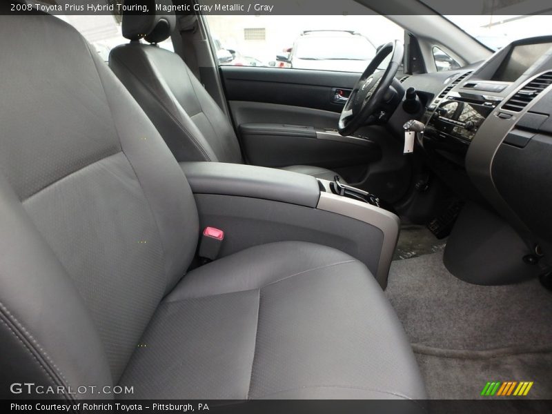 Magnetic Gray Metallic / Gray 2008 Toyota Prius Hybrid Touring