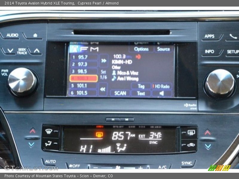 Cypress Pearl / Almond 2014 Toyota Avalon Hybrid XLE Touring