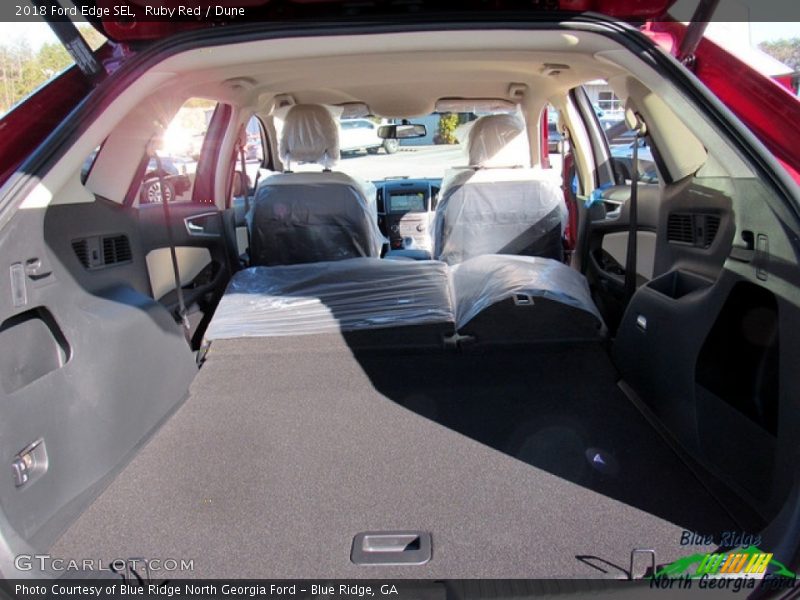 Ruby Red / Dune 2018 Ford Edge SEL