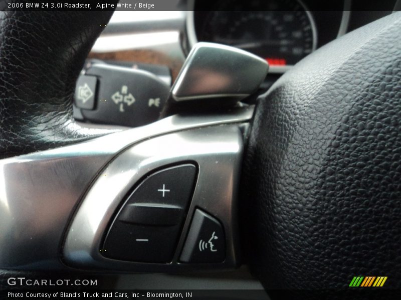 Alpine White / Beige 2006 BMW Z4 3.0i Roadster