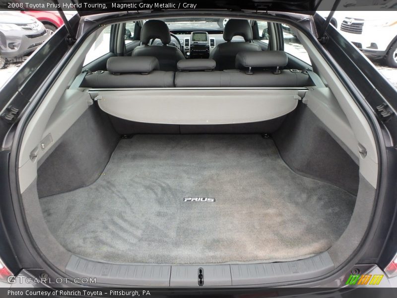 Magnetic Gray Metallic / Gray 2008 Toyota Prius Hybrid Touring