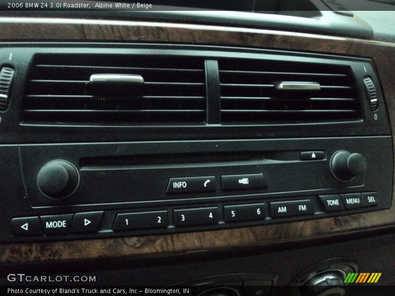 Alpine White / Beige 2006 BMW Z4 3.0i Roadster
