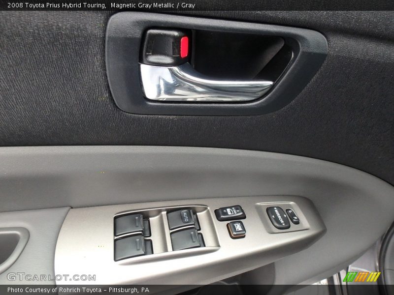 Magnetic Gray Metallic / Gray 2008 Toyota Prius Hybrid Touring