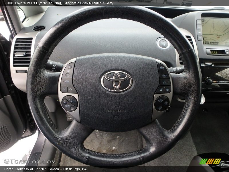 Magnetic Gray Metallic / Gray 2008 Toyota Prius Hybrid Touring