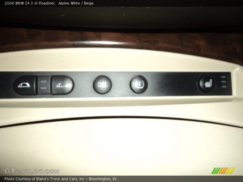 Alpine White / Beige 2006 BMW Z4 3.0i Roadster