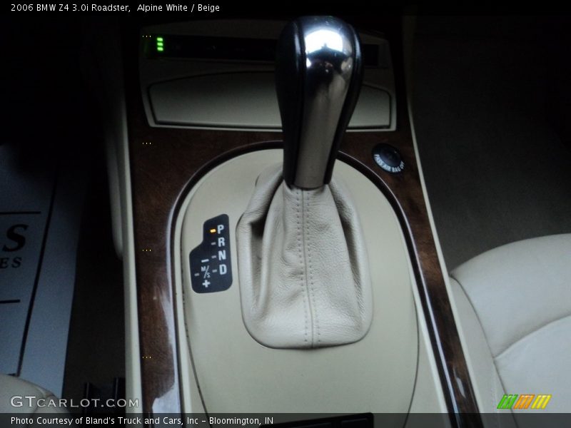 Alpine White / Beige 2006 BMW Z4 3.0i Roadster