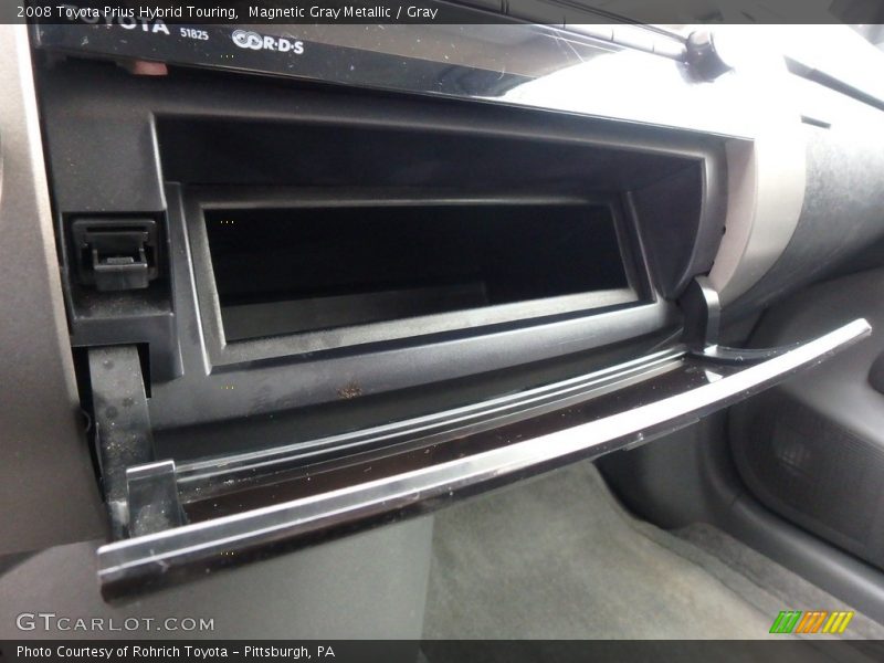 Magnetic Gray Metallic / Gray 2008 Toyota Prius Hybrid Touring