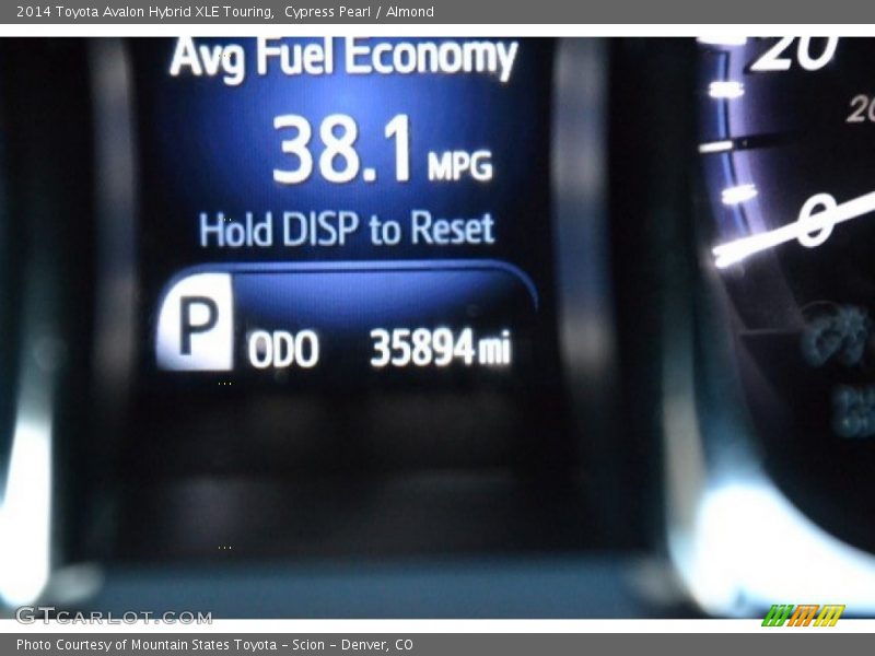 Cypress Pearl / Almond 2014 Toyota Avalon Hybrid XLE Touring