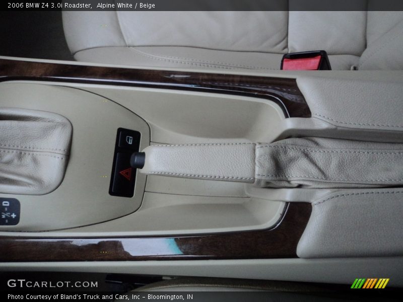 Alpine White / Beige 2006 BMW Z4 3.0i Roadster