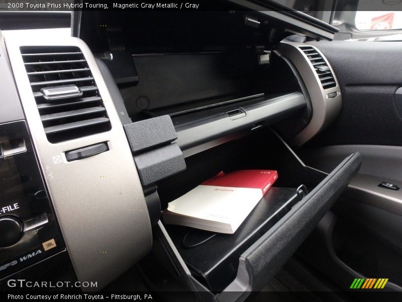Magnetic Gray Metallic / Gray 2008 Toyota Prius Hybrid Touring