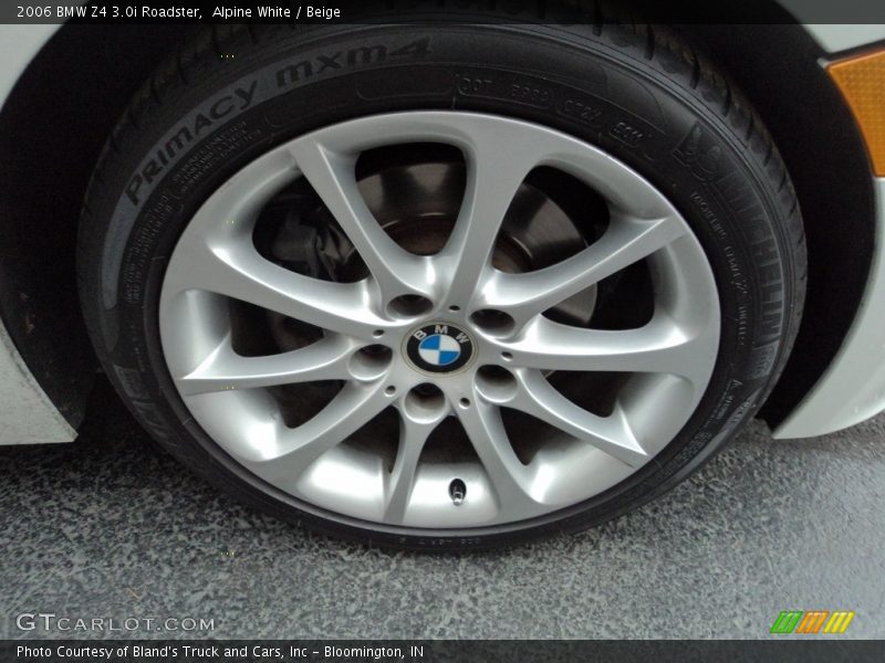 Alpine White / Beige 2006 BMW Z4 3.0i Roadster