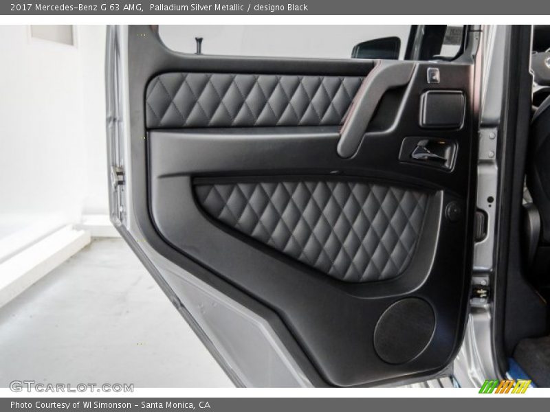 Palladium Silver Metallic / designo Black 2017 Mercedes-Benz G 63 AMG