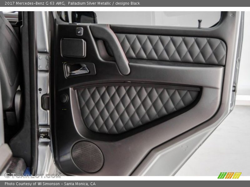 Palladium Silver Metallic / designo Black 2017 Mercedes-Benz G 63 AMG