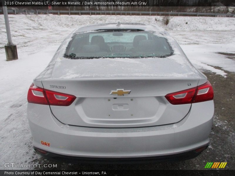 Silver Ice Metallic / Dark Atmosphere/Medium Ash Gray 2016 Chevrolet Malibu LT