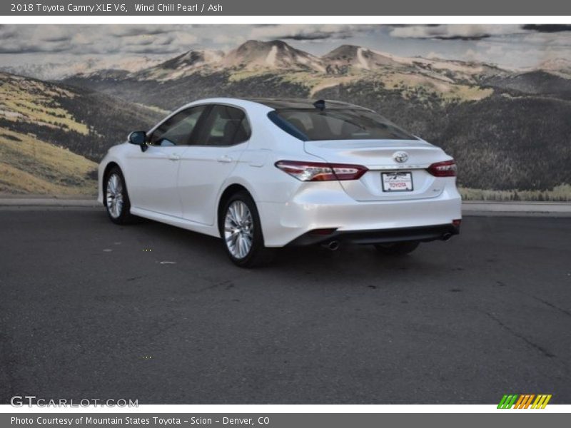 Wind Chill Pearl / Ash 2018 Toyota Camry XLE V6