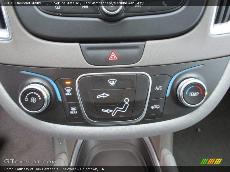 Silver Ice Metallic / Dark Atmosphere/Medium Ash Gray 2016 Chevrolet Malibu LT