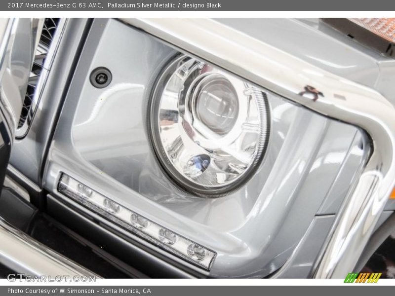 Palladium Silver Metallic / designo Black 2017 Mercedes-Benz G 63 AMG