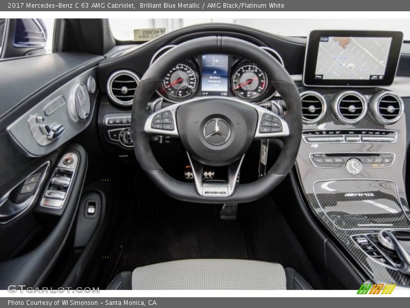 Dashboard of 2017 C 63 AMG Cabriolet