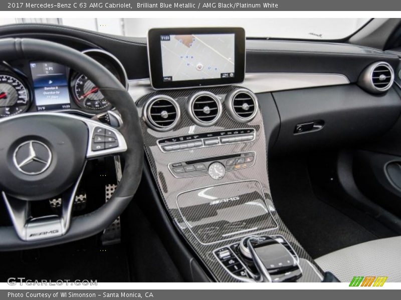 Controls of 2017 C 63 AMG Cabriolet