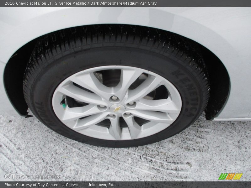 Silver Ice Metallic / Dark Atmosphere/Medium Ash Gray 2016 Chevrolet Malibu LT