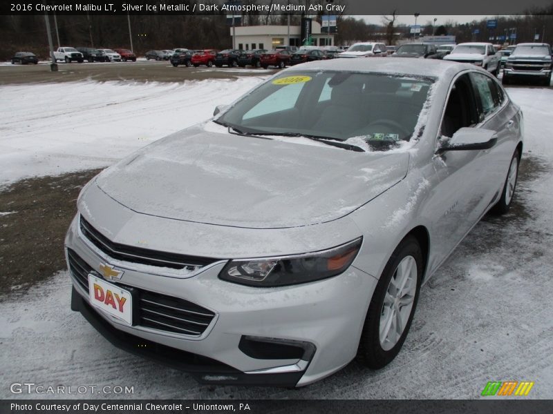 Silver Ice Metallic / Dark Atmosphere/Medium Ash Gray 2016 Chevrolet Malibu LT