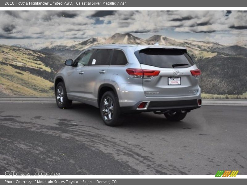 Celestial Silver Metallic / Ash 2018 Toyota Highlander Limited AWD