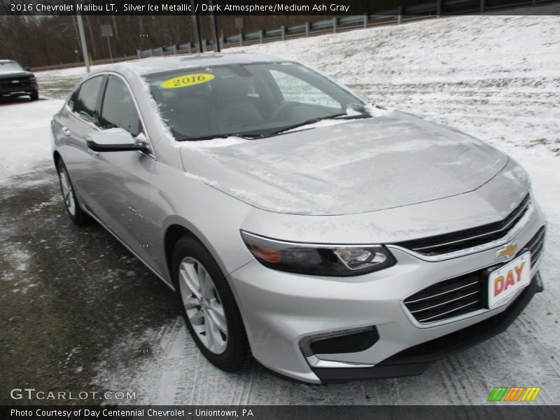 Silver Ice Metallic / Dark Atmosphere/Medium Ash Gray 2016 Chevrolet Malibu LT