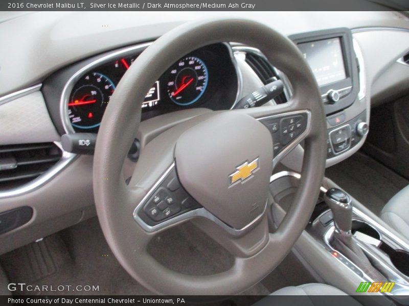 Silver Ice Metallic / Dark Atmosphere/Medium Ash Gray 2016 Chevrolet Malibu LT