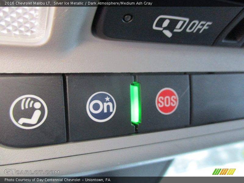 Silver Ice Metallic / Dark Atmosphere/Medium Ash Gray 2016 Chevrolet Malibu LT