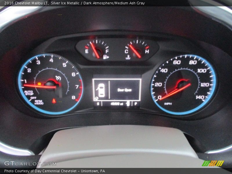 Silver Ice Metallic / Dark Atmosphere/Medium Ash Gray 2016 Chevrolet Malibu LT