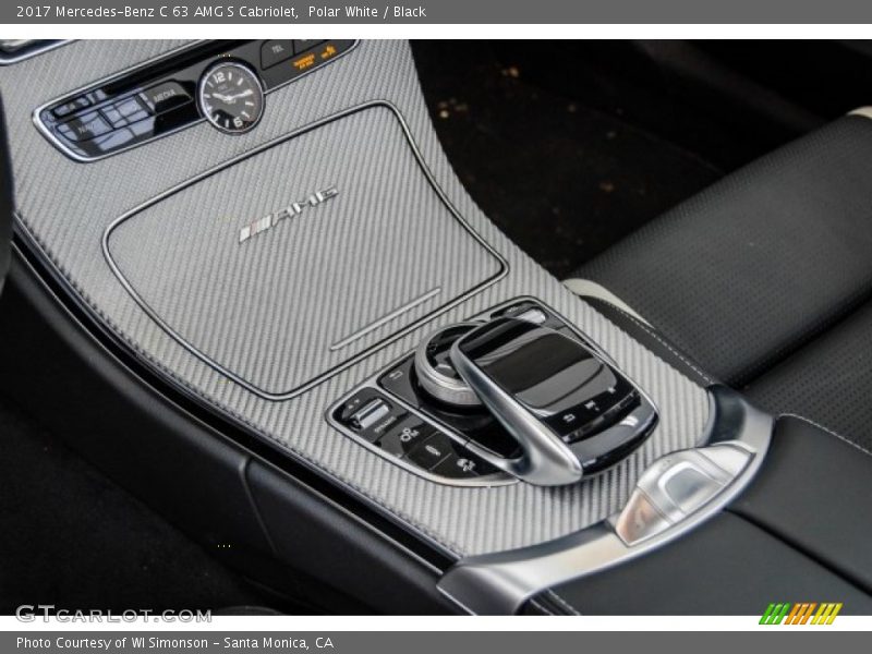 Polar White / Black 2017 Mercedes-Benz C 63 AMG S Cabriolet