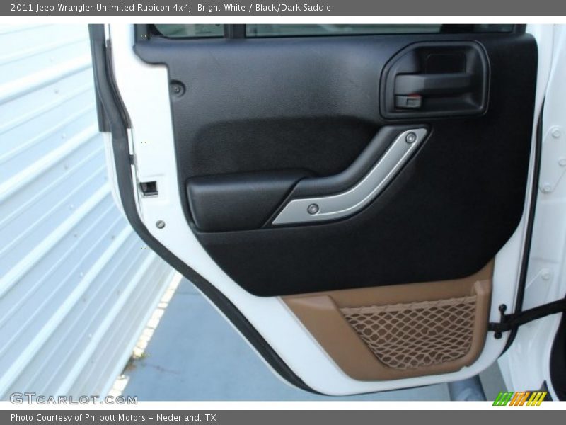 Bright White / Black/Dark Saddle 2011 Jeep Wrangler Unlimited Rubicon 4x4