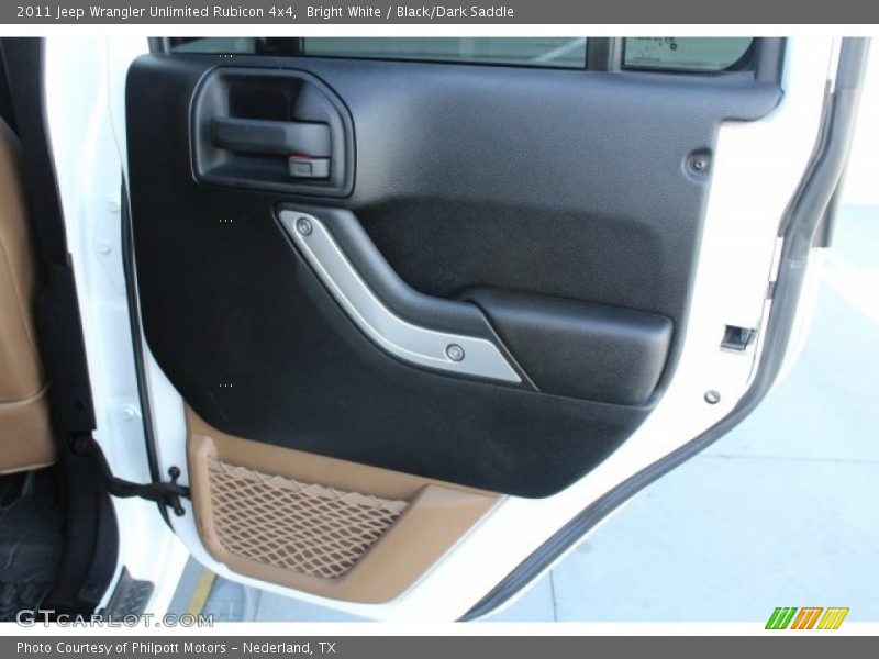 Bright White / Black/Dark Saddle 2011 Jeep Wrangler Unlimited Rubicon 4x4